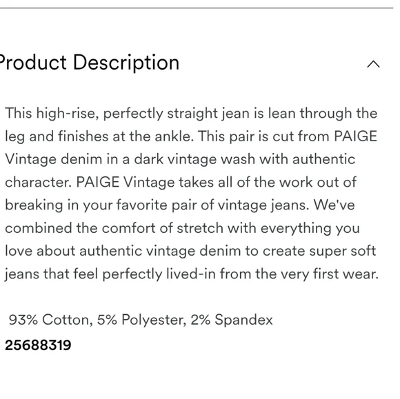 NWOT Women's Paige Cindy Emotion Distressed Jeans - Picture 14 of 14